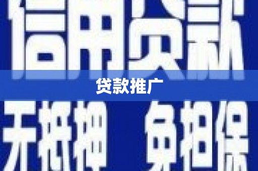 兰西贷款推广