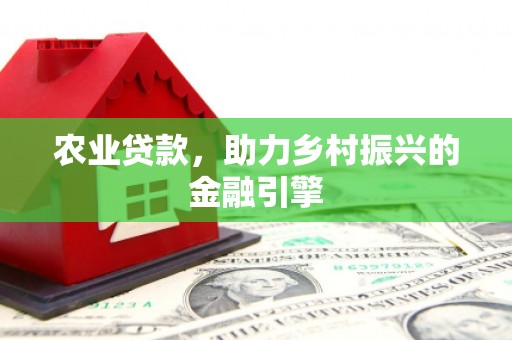 兰西农业贷款，助力乡村振兴的金融引擎