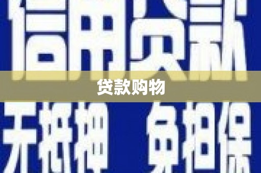 兰西贷款购物