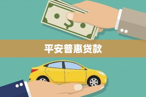 兰西平安普惠贷款