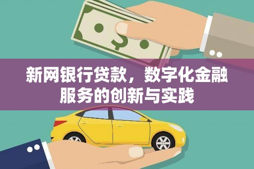 兰西新网银行贷款，数字化金融服务的创新与实践