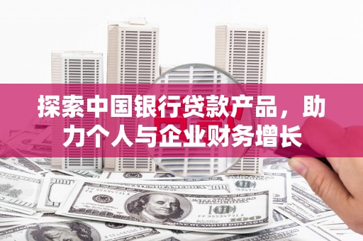 兰西探索中国银行贷款产品，助力个人与企业财务增长