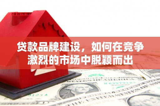 兰西贷款品牌建设，如何在竞争激烈的市场中脱颖而出