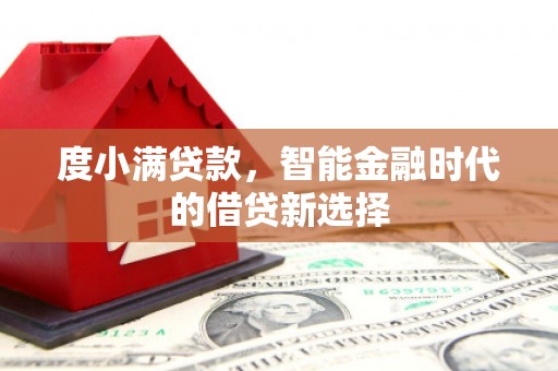 兰西度小满贷款，智能金融时代的借贷新选择