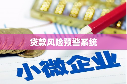 兰西贷款风险预警系统