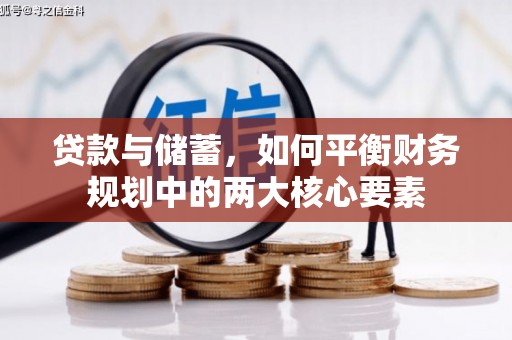 兰西贷款与储蓄，如何平衡财务规划中的两大核心要素