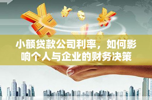 兰西小额贷款公司利率，如何影响个人与企业的财务决策