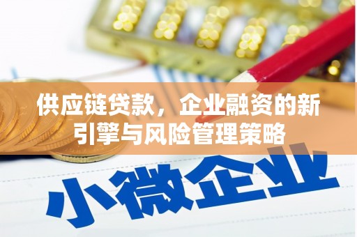 兰西供应链贷款，企业融资的新引擎与风险管理策略