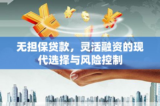 兰西无担保贷款，灵活融资的现代选择与风险控制