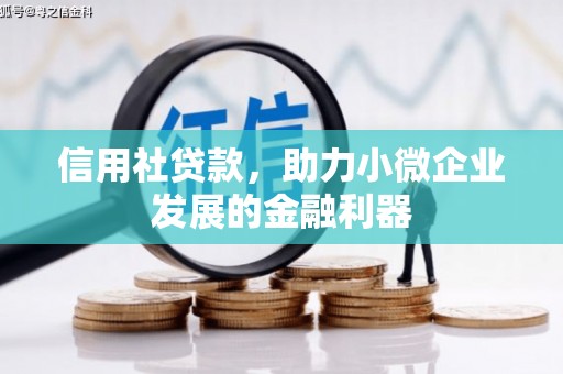 兰西信用社贷款，助力小微企业发展的金融利器