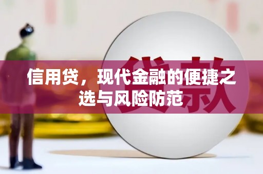 兰西信用贷，现代金融的便捷之选与风险防范