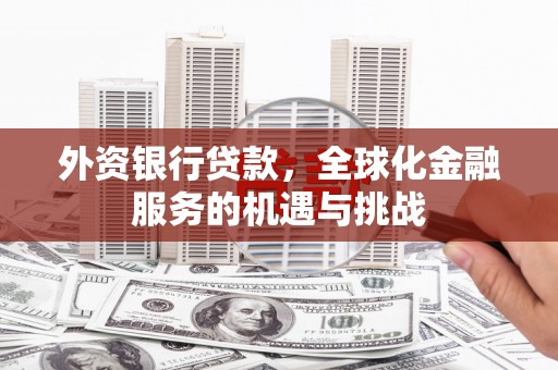 兰西外资银行贷款，全球化金融服务的机遇与挑战