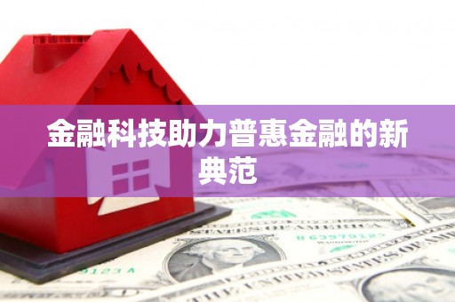 兰西金融科技助力普惠金融的新典范